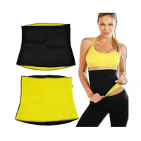 Корсет пояс для похудения сдельный черный неопреновый  с эффектом сауны hot shapers neotex хот шейперс