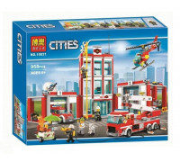 Конструктор Bela 10831 Пожарная часть. Город