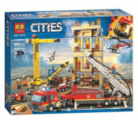 Конструктор Пожарная станция. Город Bela 11216 Центральная пожарная станция