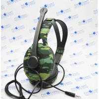 Компьютерные геймерские наушники с шумоподавлением и микрофоном проводные игровые с принтом Tucci TC-B14