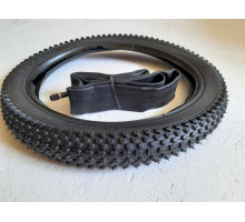 Покрышка на велосипед 14 дюймов. Генерал Ежик. Вело резина 14"