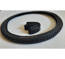 Вело покрышка 24*1,75 с камерой в комплекте 24 дюйма Нейлон.