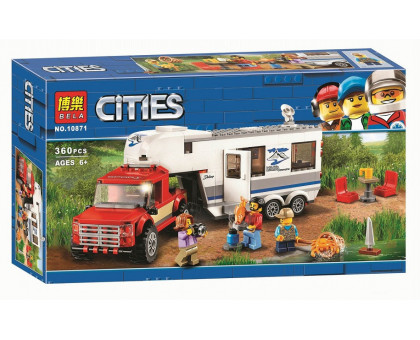 Конструктор Bela 10871 Дом на колесах.