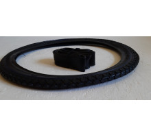 Покрышка на велосипед 20 дюймов. Ромб. Вело резина 20"